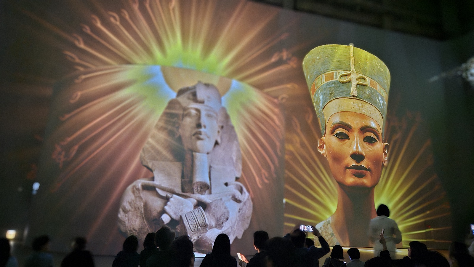 'Pharaoh’s Egypt: Ancient Civilization Awakened by Light' – VIP Opening Held at Théâtre des Lumières in Seoul