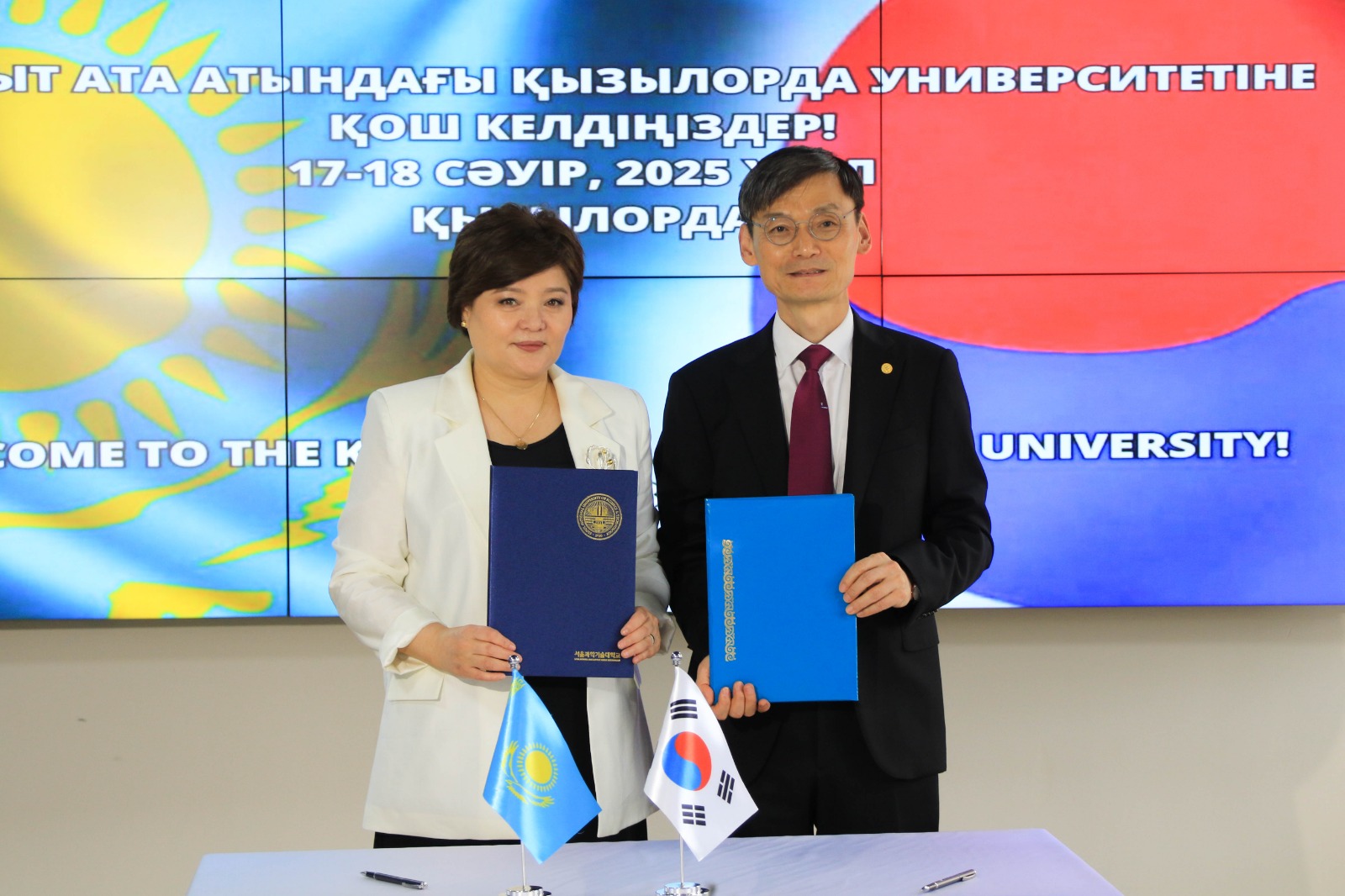 President of SeoulTech Visits Kazakhstan, Enhancing Korean-Kazakh Educational Cooperation